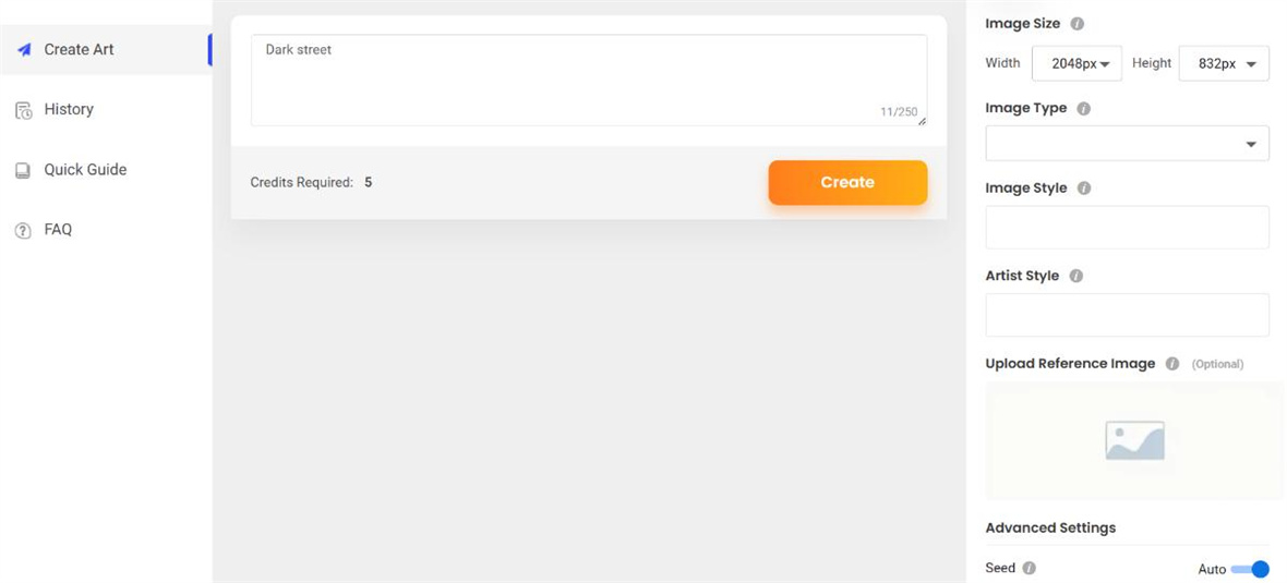VanceAI-Art-Generator-workspace